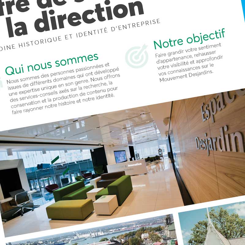 Graphisme Desjardins