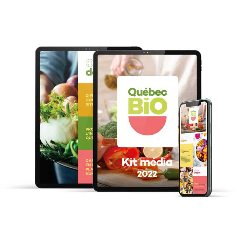 Graphisme pour Québec Bio